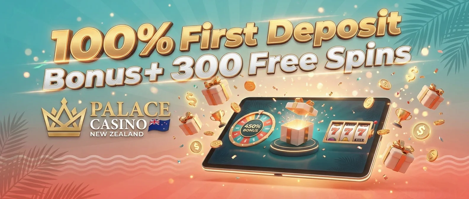 100% First Deposit Bonus+ 300 Free Spins
